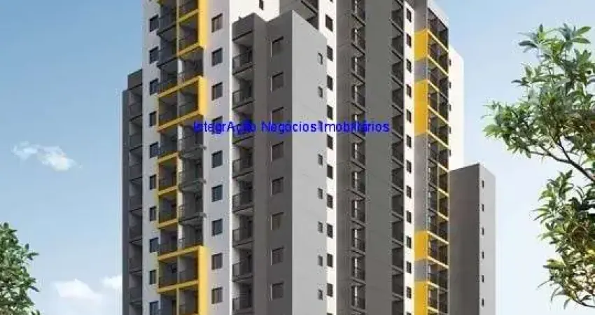 Apartamento Studio 30,70m², 01 dormitório e 01 banheiro; ( fotos ilustrativa)  Condomínio com segurança, piscina, academia, salão de festas