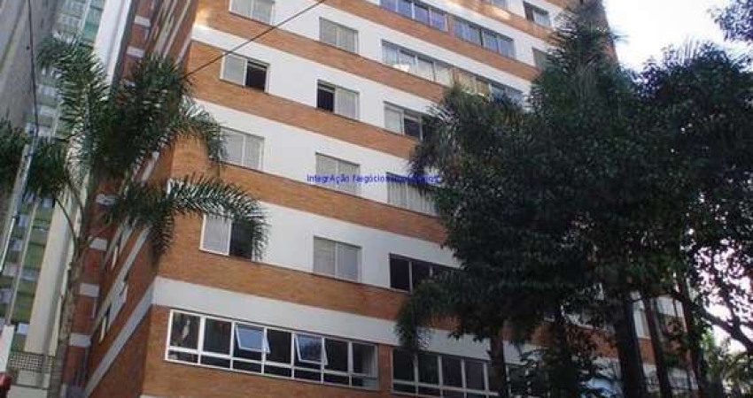 Apartamento 100m², 02 dormitórios (sendo 01 suíte), 02 banheiros e 02 vagas de garagem.  Condomínio com portaria, salão de festa, academia