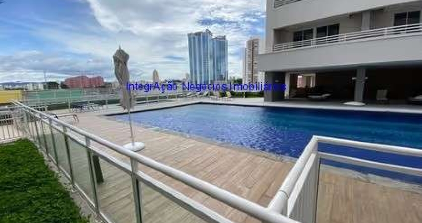 Apartamento 69m², 02 dormitórios, 02 banheiros e 01 vaga de garagem.  Condomínio com portaria, segurança, academia, piscina e salão de jogos.