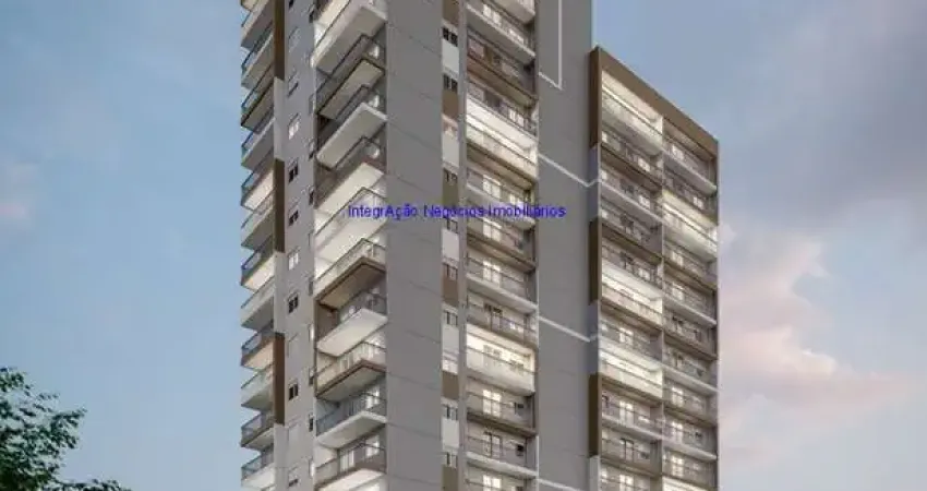 Apartamento 39,99m², 02 dormitórios e 01 banheiro; (Fotos ilustrativas, entrega prevista para Julho/2025).  Condomínio com portaria, segurança