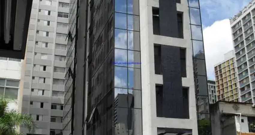 Conjunto comercial 32m², 02 banheiros e 01 vaga de garagem.  Condomínio com recepção e portaria.  Excelente localização entre a Rua dos Ingleses
