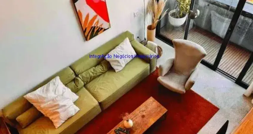 Apartamento 58,89m², 01 dormitório, 01 banheiro e 01 vaga de garagem.  condomínio com portaria e segurança.  excelente localização á 7 minutos andando