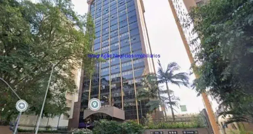 Conjunto comercial 30m², 01 banheiro e 01 vaga de garagem. condomínio com portaria e segurança. excelente localização entre as ruas entre as ruas