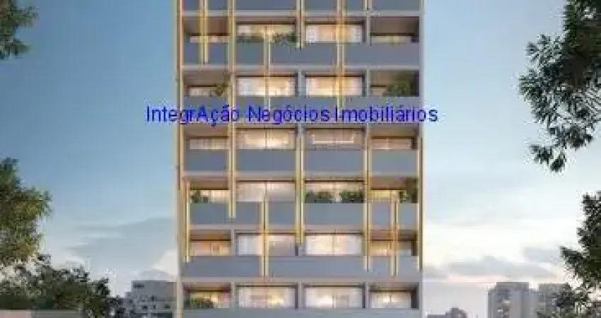Apartamento studio 32m², 01 dormitório e 01 vaga de garagem; (fotos ilustrativas, entrega prevista para 2026).  condomínio com portaria, segurança