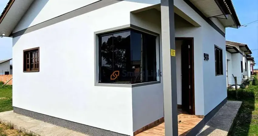 Casa com 2 dormitórios à venda, 42 m² por R$ 170.000,00 - Polícia Rodoviária - Araranguá/SC