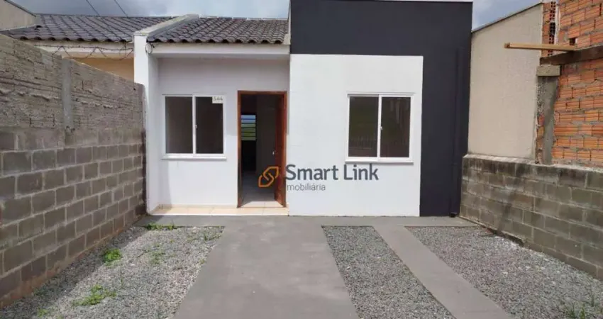 Casa com 2 dormitórios à venda, 40 m² por R$ 172.900,00 - Cará-cará - Ponta Grossa/PR