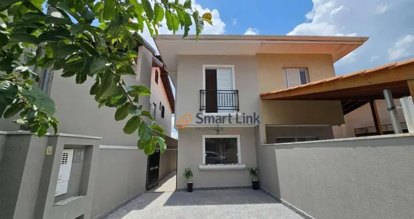 Sobrado com 3 dormitórios à venda, 132 m² por R$ 695.000,00 - Jardim Rio das Pedras - Cotia/SP