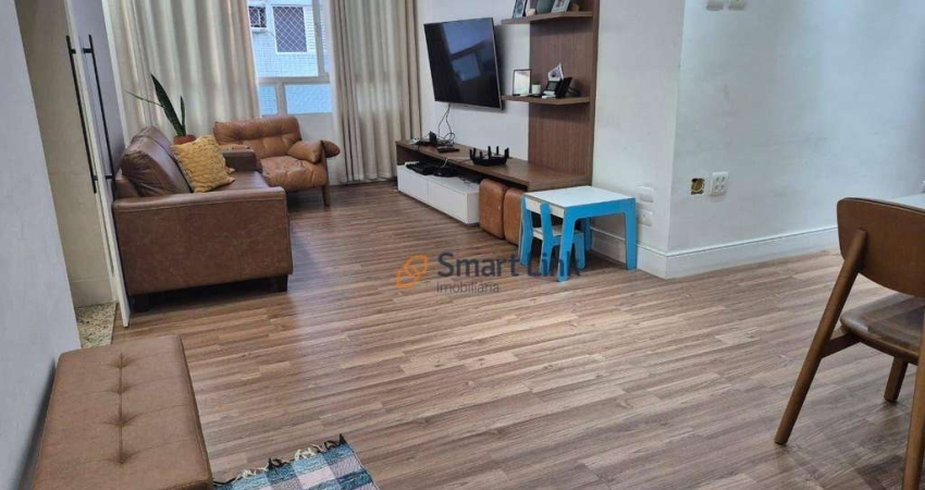 Apartamento com 3 dormitórios à venda, 144 m² por R$ 919.000,00 - Pompéia - Santos/SP