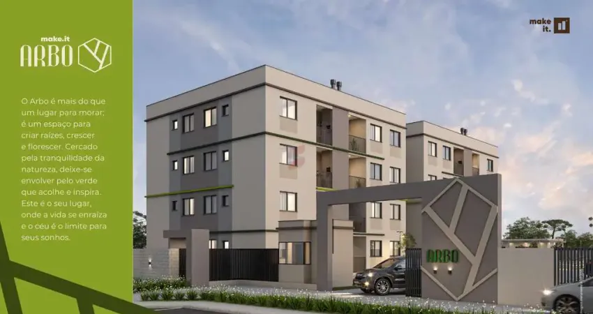 Apartamento com 2 quartos à venda na Rua Clóvis Bevilaqua, 636, Vargem Grande, Pinhais