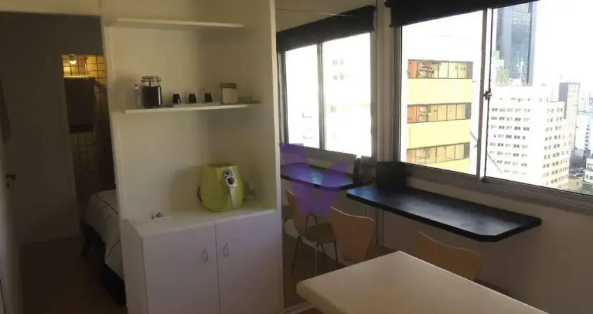 Apartamento com 1 dormitório para alugar, 27 m² por r$ 2.700,00/mês - consolação - são paulo/sp