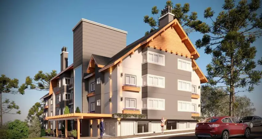 Apartamento Cobertura 2 quartos sendo 2 suítes para venda no bairro Moura em Gramado