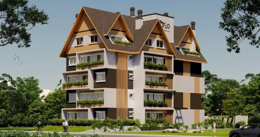 Apartamento Duplex 2 quartos sendo 2 suítes para venda no bairro Carniel em Gramado