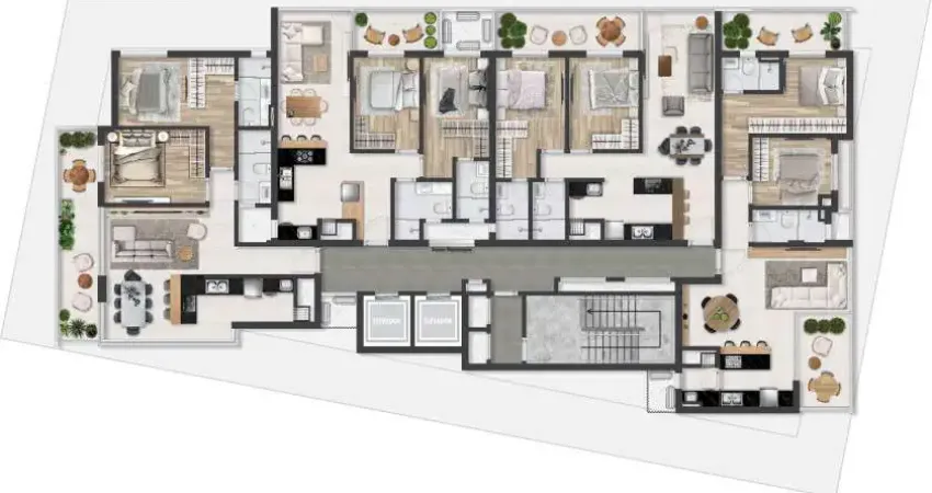 Apartamento 3 quartos sendo 2 suítes para venda no bairro Planalto em Bento Gonçalves