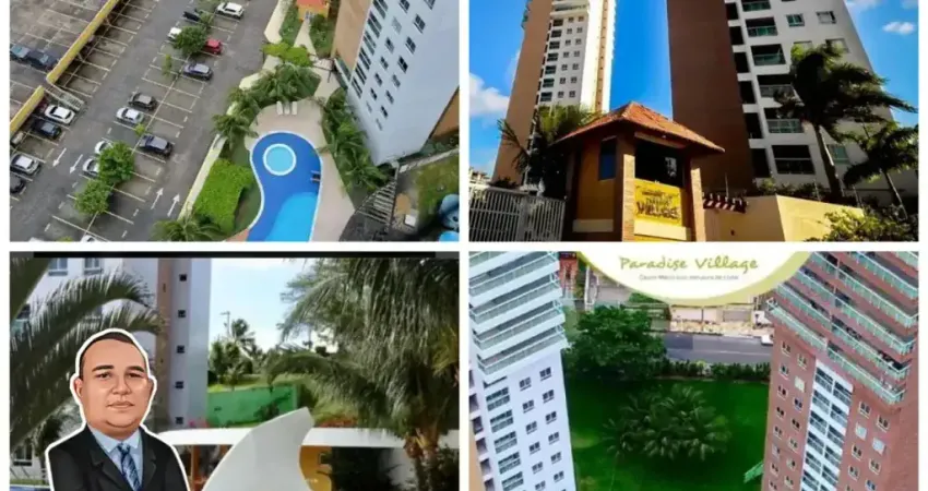Apartamento no Paradise Village com 2/4 com suite