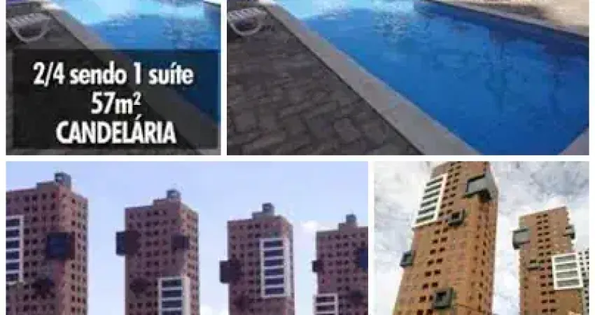 Apartamento no Metropolis com 2/4 sendo suites
