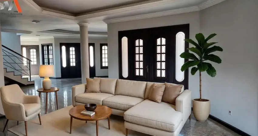 CASA DE 2 PAVIMENTOS EM CONDOMÍNIO FECHADO! ÁREA DE 510M². 02 VAGAS DE GARAGEM.