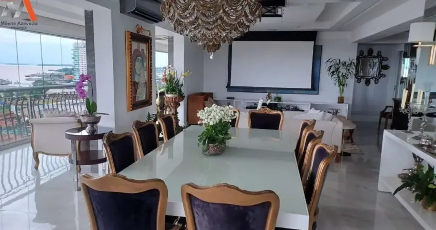 -COP 30 - APARTAMENTO COM 4 SUÍTES NO EDIFÍCIO HORIZONTE! -COM VISTA PANORÂMICA PARA A BAÍA DO GUAJARÁ. -ÁREA PRIVATIVA DE 260M² - 1 APTO POR ANDAR. -