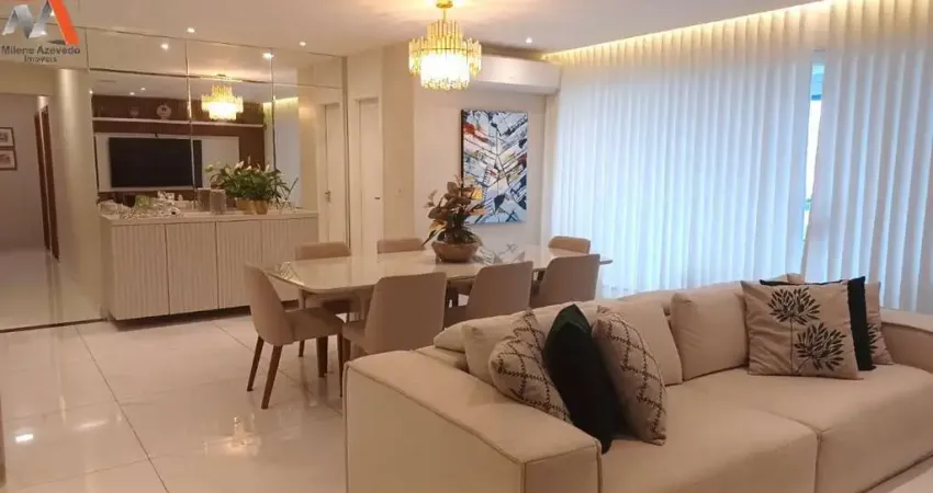 -COP 30 - APARTAMENTO COM 4 SUÍTES NO EDIFÍCIO TORRE DE SAVERNE! -ÁREA PRIVATIVA DE 210M² - 16° ANDAR. -03 VAGAS DE GAGAREM. -NASCENTE.