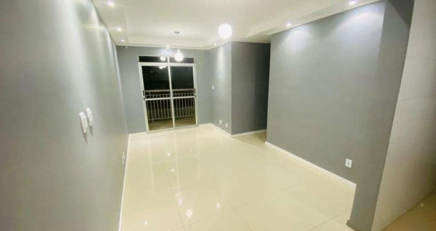 APARTAMENTO COM 3 QUARTOS SENDO 1 SUÍTE NO RESIDENCIAL VILLE AMETISTA! ÁREA PRIVATIVA DE 76M² - 1° ANDAR. 01 VAGA DE GARAGEM. NASCENTE.