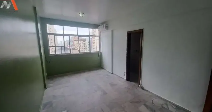 Sala comercial no ed. nassar, medindo 34m², no centro comercial da cidade.