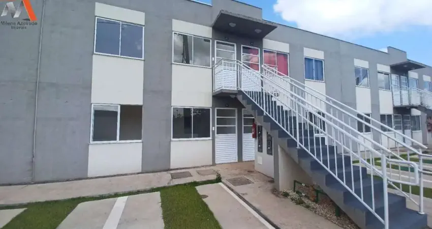 Apartamento térreo com 2 quartos no bairro do coqueiro. área privativa de 46m². 01 vaga de garagem. nascente.