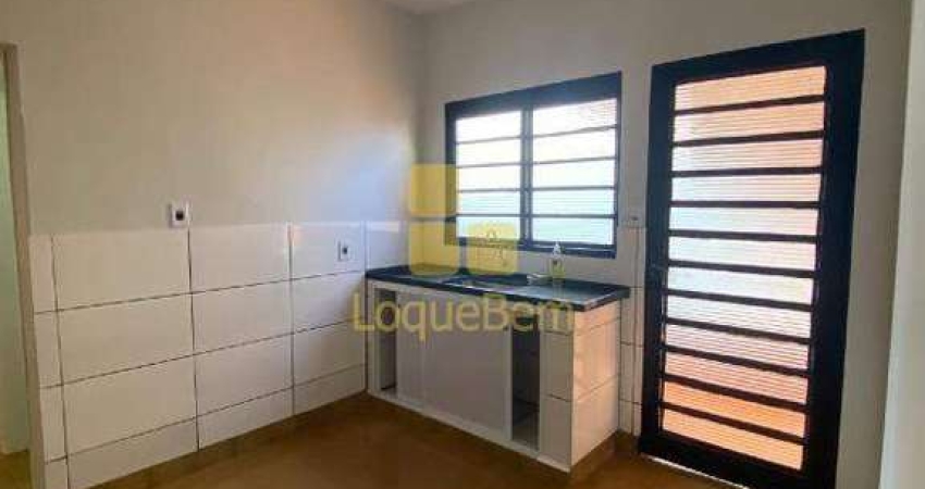 Casa para aluguel, 2 quartos, 1 vaga, Jardim Paulistano - Ribeirão Preto/SP