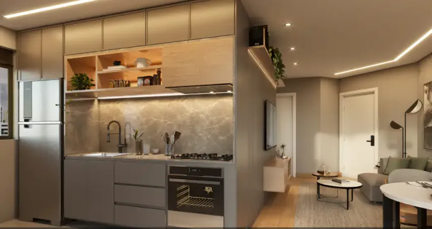 Apartamento - Centro - 2 quartos - 51 m² privativos