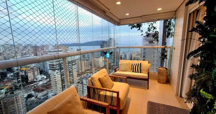 Apartamento com 3 quartos à venda na Rua Pernambuco, --, Gonzaga, Santos