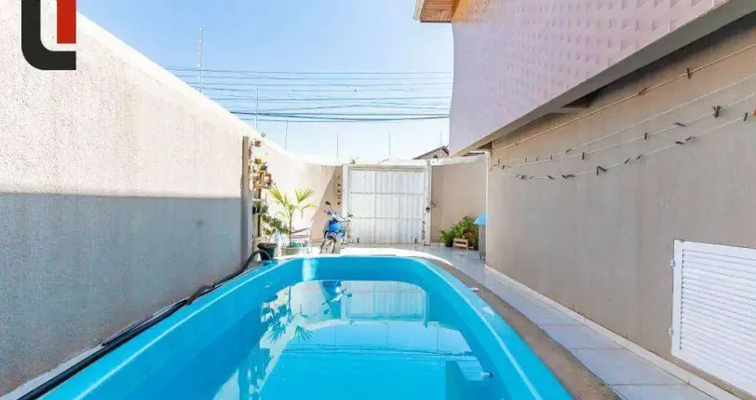 Casa com 3 dormitórios à venda, 220 m² por r$ 750.000,00 - parolin - curitiba/pr