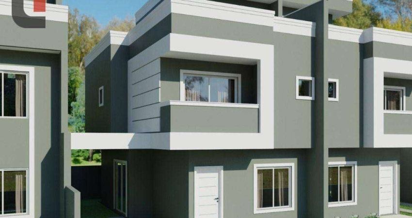 Sobrado com 3 dormitórios à venda, 135 m² por R$ 700.000,00 - Cajuru - Curitiba/PR
