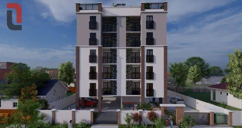 Apartamento com 2 dormitórios à venda, 52 m² por R$ 419.761,66 - Santa Quitéria - Curitiba/PR