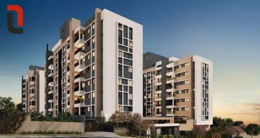 Apartamento com 3 dormitórios à venda, 73 m² por r$ 716.845,00 - bacacheri - curitiba/pr