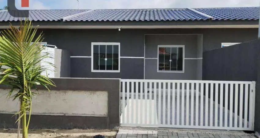 Casa com 2 quartos à venda, 49 m² por R$ 258.000 - Coroados - Guaratuba/PR