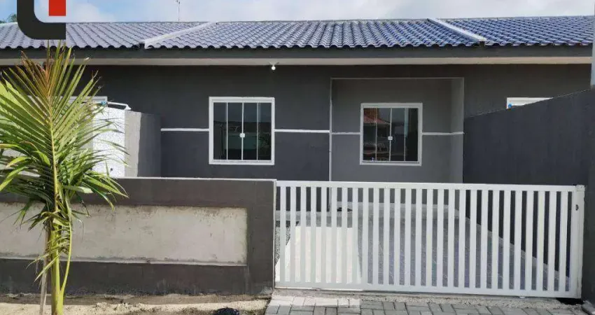 Casa com 2 quartos à venda, 49 m² por r$ 258.000 - coroados - guaratuba/pr