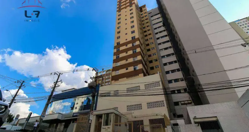 Apartamento com 2 quartos para alugar, 39 m² por r$ 1.800/mês - champagnat - curitiba/pr