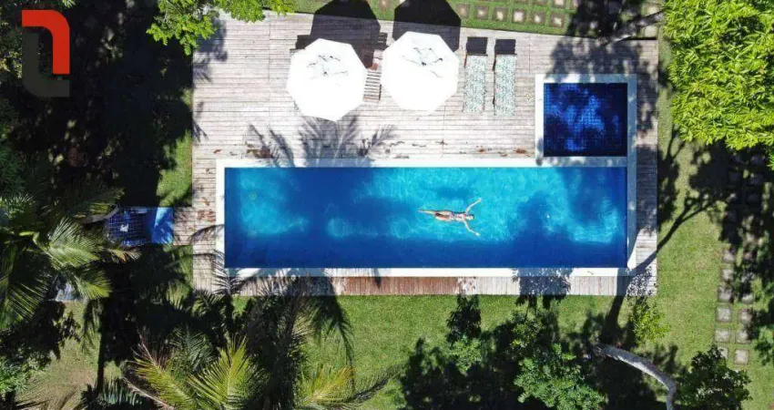 Pousada com 8 suítes à venda, 700 m² por r$ 3.100.000 - condomínio altos de trancoso - trancoso/ba