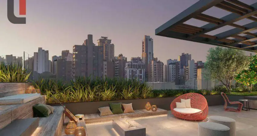 Apartamento com 1 quarto à venda, 34 m² por R$ 584.500 - Batel - Curitiba/PR