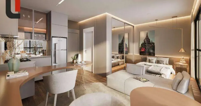 Apartamento com 1 quarto à venda na Rua Capitão Souza Franco, 336, Batel, Curitiba