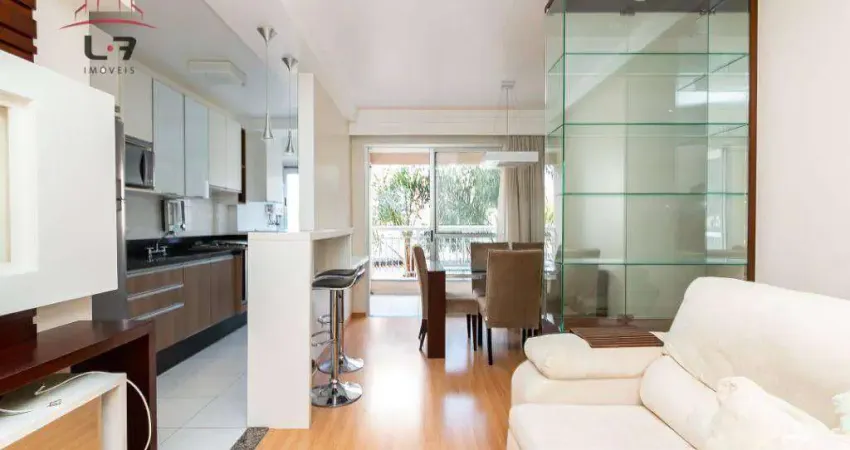 Apartamento com 3 quartos para alugar, 70 m² por R$ 3.600/mês - Ecoville - Curitiba/PR