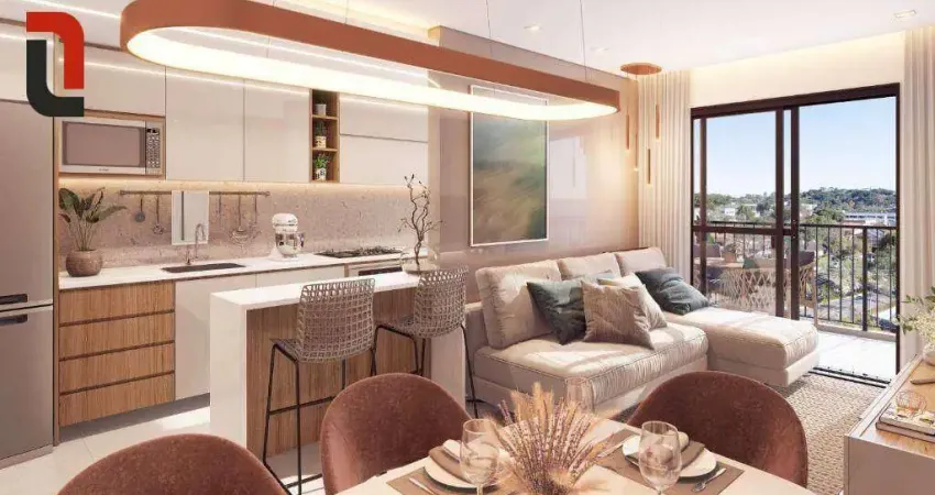 Apartamento com 2 quartos à venda, 71 m² por r$ 726.997 - seminário - curitiba/pr