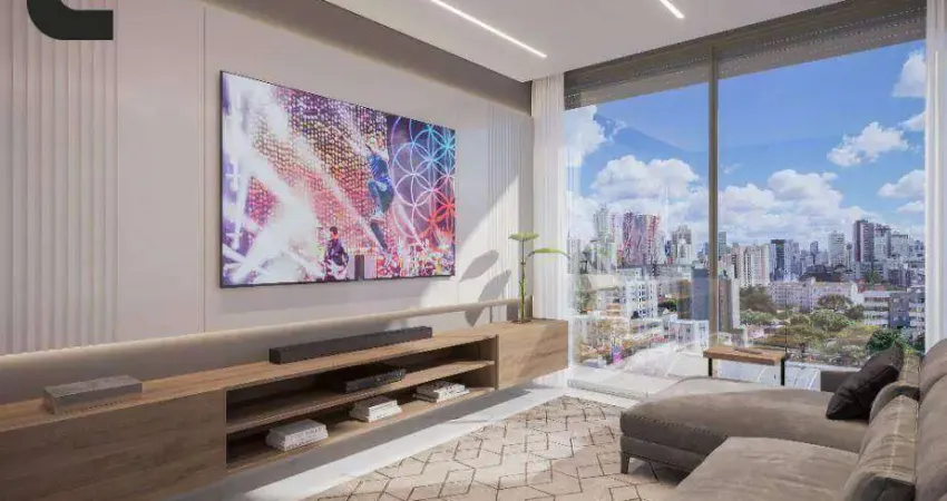 Apartamento com 4 dormitórios à venda, 245 m² por r$ 4.398.343,61 - cristo rei - curitiba/pr