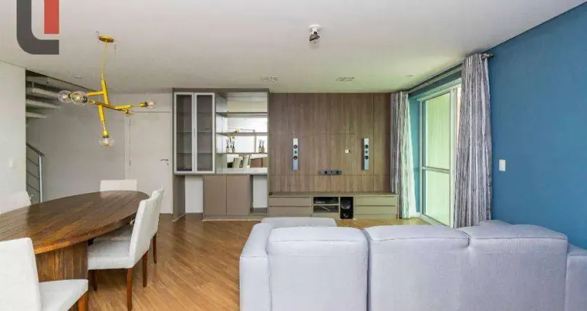 Cobertura com 3 dormitórios, 158 m² - venda por R$ 2.000.000,00 ou aluguel por R$ 10.464,33/mês - Água Verde - Curitiba/PR
