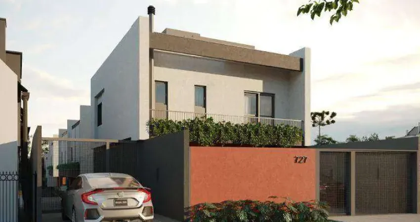 Sobrado com 3 dormitórios à venda, 122 m² por R$ 687.477,00 - Abranches - Curitiba/PR