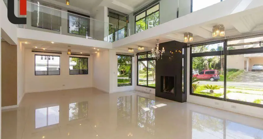 Casa com 5 quartos, 580 m² - venda por r$ 3.190.000 ou aluguel por r$ 16.500/mês - alphaville graciosa - pinhais/pr