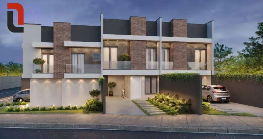 Sobrado com 3 quartos à venda, 88 m² por R$ 580.000 - Campo Comprido - Curitiba/PR