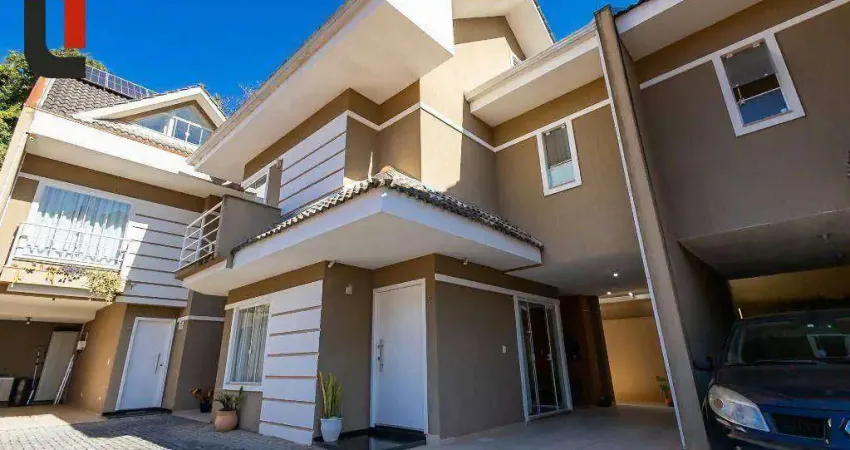 Sobrado com 3 dormitórios à venda, 148 m² por r$ 779.900,00 - santa candida - curitiba/pr