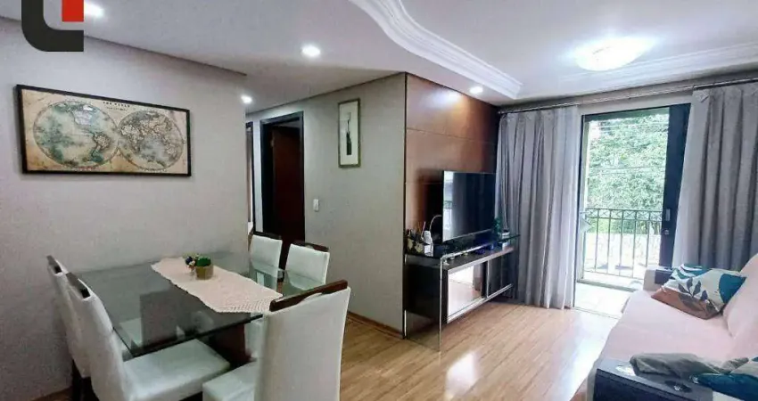 Apartamento com 3 dormitórios à venda, 59 m² por R$ 299.000,00 - Pinheirinho - Curitiba/PR