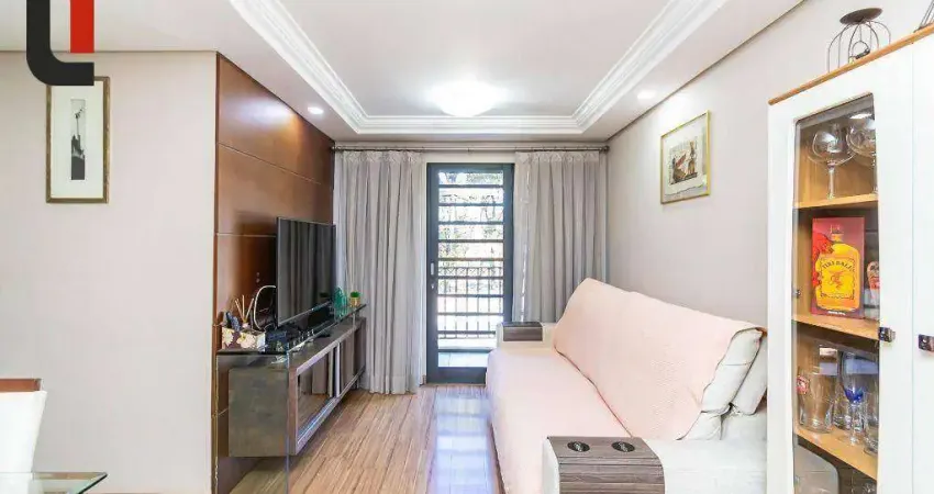 Apartamento com 3 dormitórios à venda, 59 m² por r$ 320.000,00 - pinheirinho - curitiba/pr