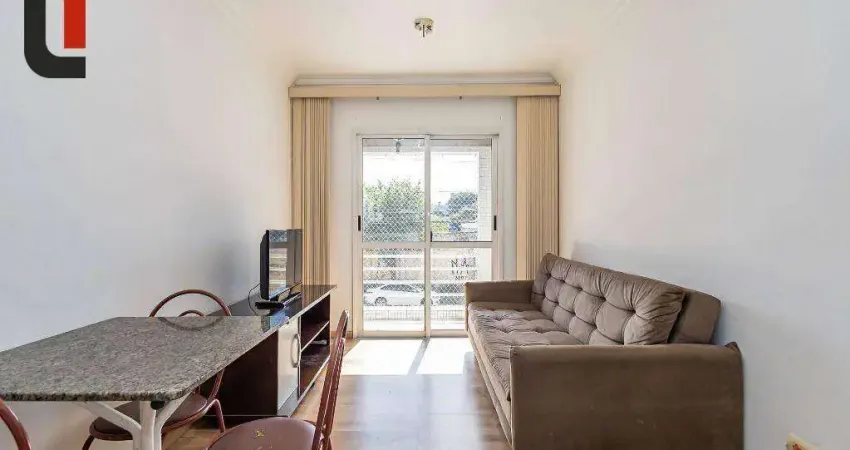 Apartamento com 1 dormitório à venda, 46 m² por r$ 370.000,00 - jardim botânico - curitiba/pr