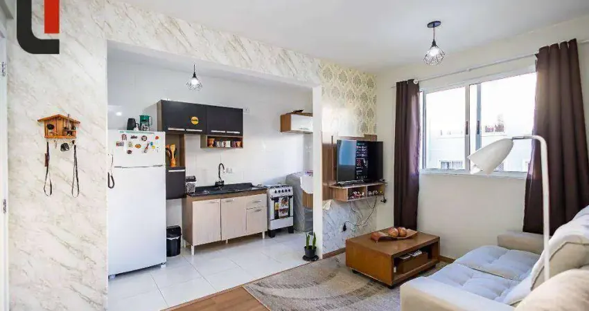 Apartamento com 1 quarto à venda, 36 m² por r$ 238.000 - lamenha pequena - almirante tamandaré/pr